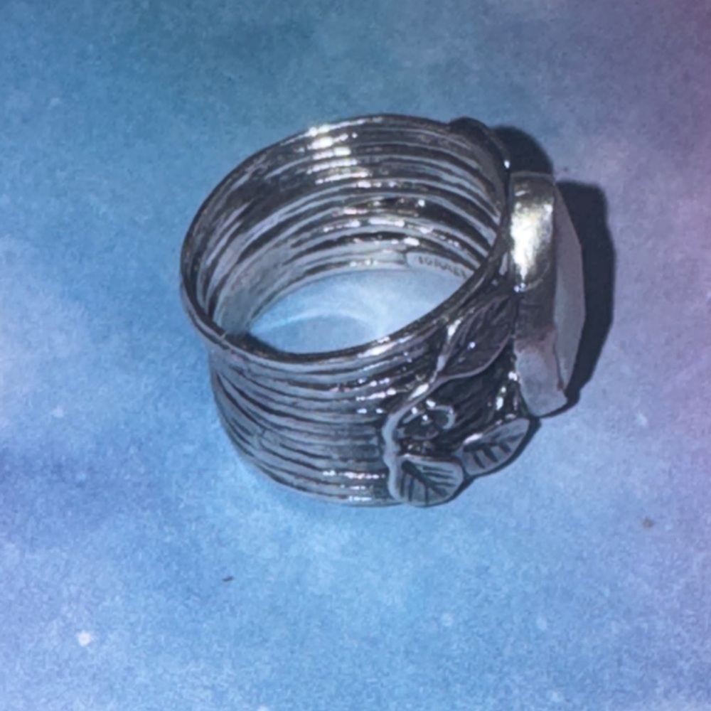 Silver Mop Ring - image 3
